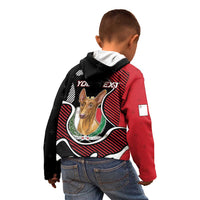 Personalized Malta Kid Hoodie Pharaoh Hound In Coat Of Arms - Wonder Print Shop