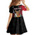 Personalized Malta Kid Short Sleeve Dress Pharaoh Hound In Coat Of Arms - Wonder Print Shop