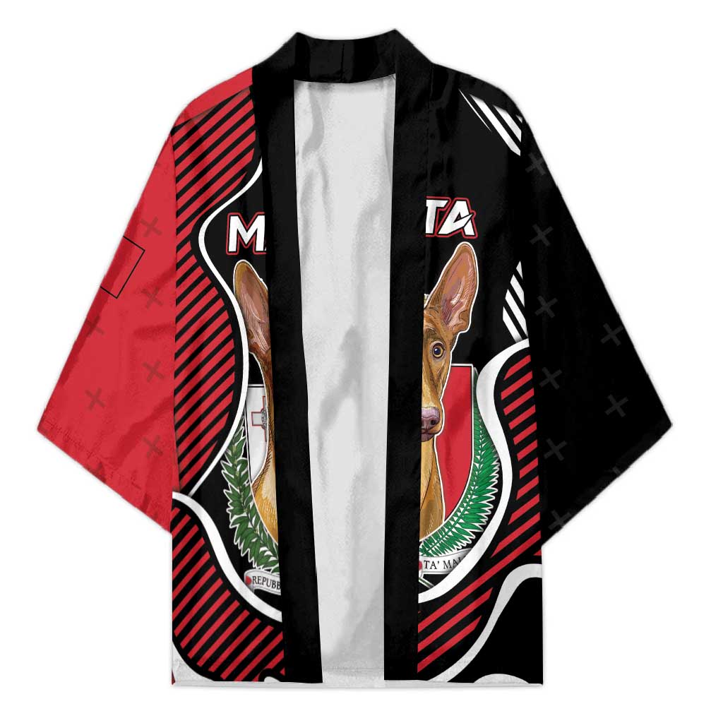 Personalized Malta Kimono Pharaoh Hound In Coat Of Arms - Wonder Print Shop