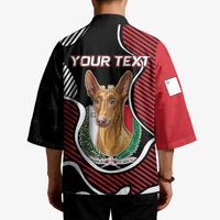 Personalized Malta Kimono Pharaoh Hound In Coat Of Arms - Wonder Print Shop
