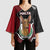 Personalized Malta Kimono Sleeve Blouse Pharaoh Hound In Coat Of Arms - Wonder Print Shop