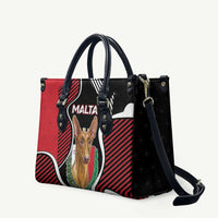 Malta Leather Bag Pharaoh Hound In Coat Of Arms - Wonder Print Shop