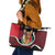 Malta Leather Tote Bag Pharaoh Hound In Coat Of Arms - Wonder Print Shop