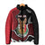 Personalized Malta Padded Jacket Pharaoh Hound In Coat Of Arms - Wonder Print Shop