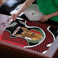 Malta Puzzle Pharaoh Hound In Coat Of Arms - Wonder Print Shop