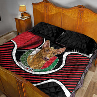Malta Quilt Bed Set Pharaoh Hound In Coat Of Arms - Wonder Print Shop