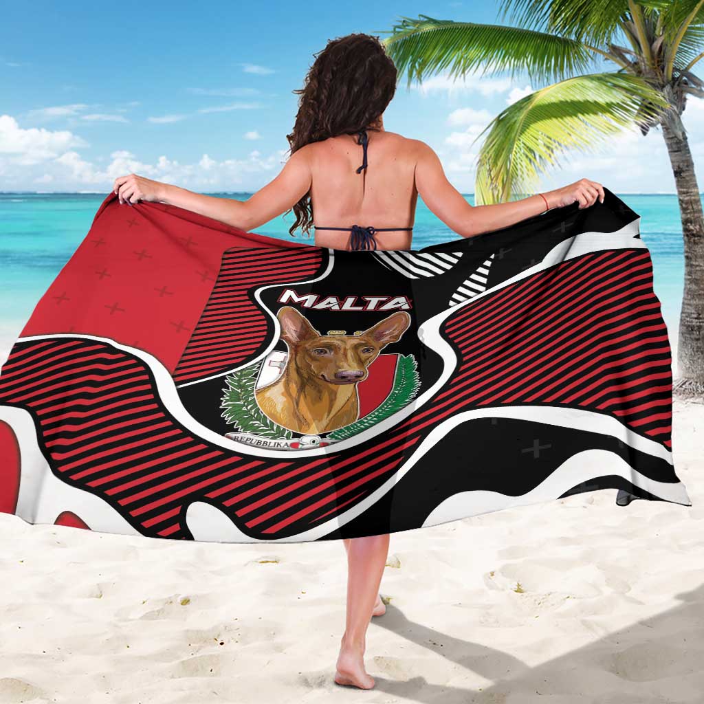 Malta Sarong Pharaoh Hound In Coat Of Arms - Wonder Print Shop