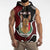 Personalized Malta Sleeveless Zip Hoodie Pharaoh Hound In Coat Of Arms - Wonder Print Shop