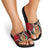 Malta Slide Sandals Pharaoh Hound In Coat Of Arms - Wonder Print Shop