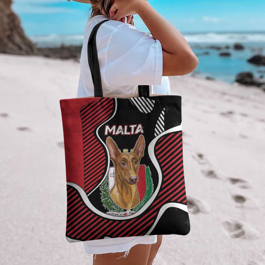 Malta Tote Bag Pharaoh Hound In Coat Of Arms - Wonder Print Shop