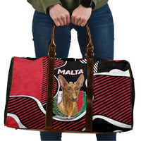 Malta Travel Bag Pharaoh Hound In Coat Of Arms - Wonder Print Shop