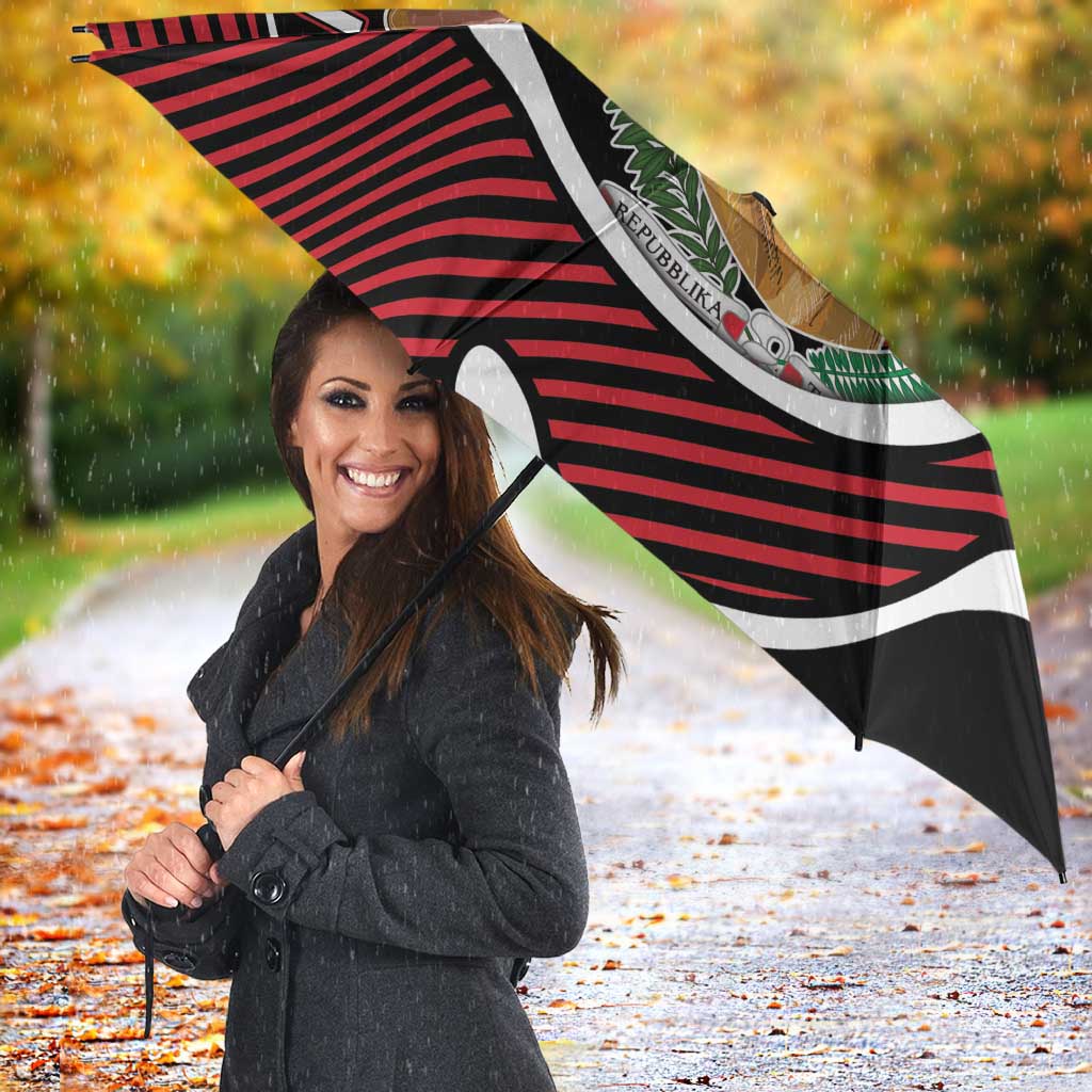 Malta Umbrella Pharaoh Hound In Coat Of Arms - Wonder Print Shop