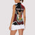 Personalized Malta Women Sleeveless Polo Shirt Pharaoh Hound In Coat Of Arms - Wonder Print Shop