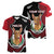 Personalized Malta Women V-Neck T-Shirt Pharaoh Hound In Coat Of Arms - Wonder Print Shop