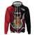 Personalized Malta Zip Hoodie Pharaoh Hound In Coat Of Arms - Wonder Print Shop
