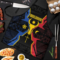 Moldova Apron The Aurochs Symbol With Patterns - Wonder Print Shop