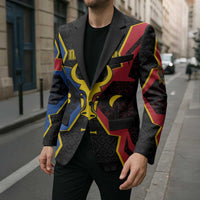 Personalized Moldova Blazer The Aurochs Symbol With Patterns - Wonder Print Shop