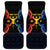 Moldova Car Mats The Aurochs Symbol With Patterns - Wonder Print Shop