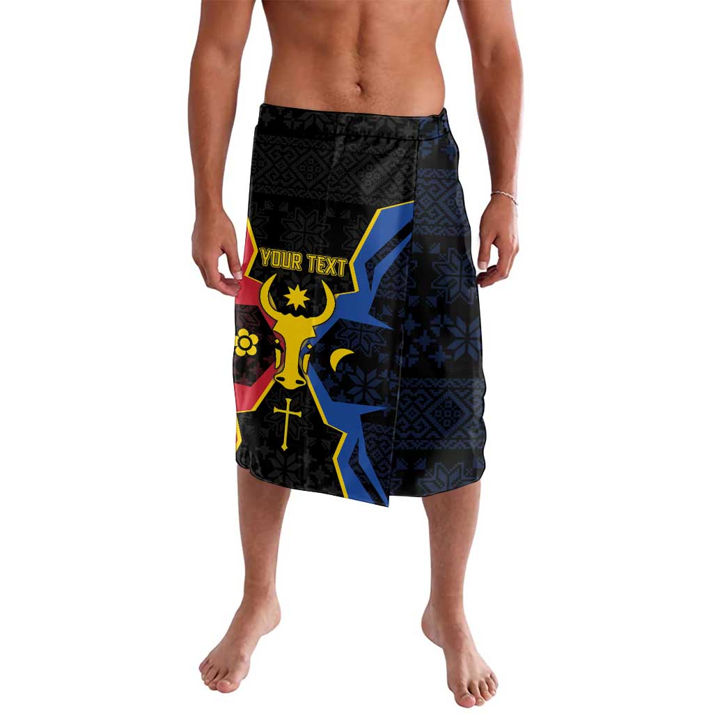 Personalized Moldova Lavalava The Aurochs Symbol With Patterns - Wonder Print Shop