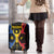 Moldova Luggage Cover The Aurochs Symbol With Patterns - Wonder Print Shop