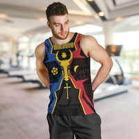 Personalized Moldova Men Tank Top The Aurochs Symbol With Patterns - Wonder Print Shop