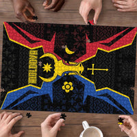 Moldova Puzzle The Aurochs Symbol With Patterns - Wonder Print Shop