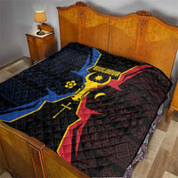 Moldova Quilt The Aurochs Symbol With Patterns - Wonder Print Shop