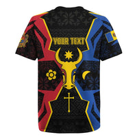 Personalized Moldova Rugby Jersey The Aurochs Symbol With Patterns - Wonder Print Shop