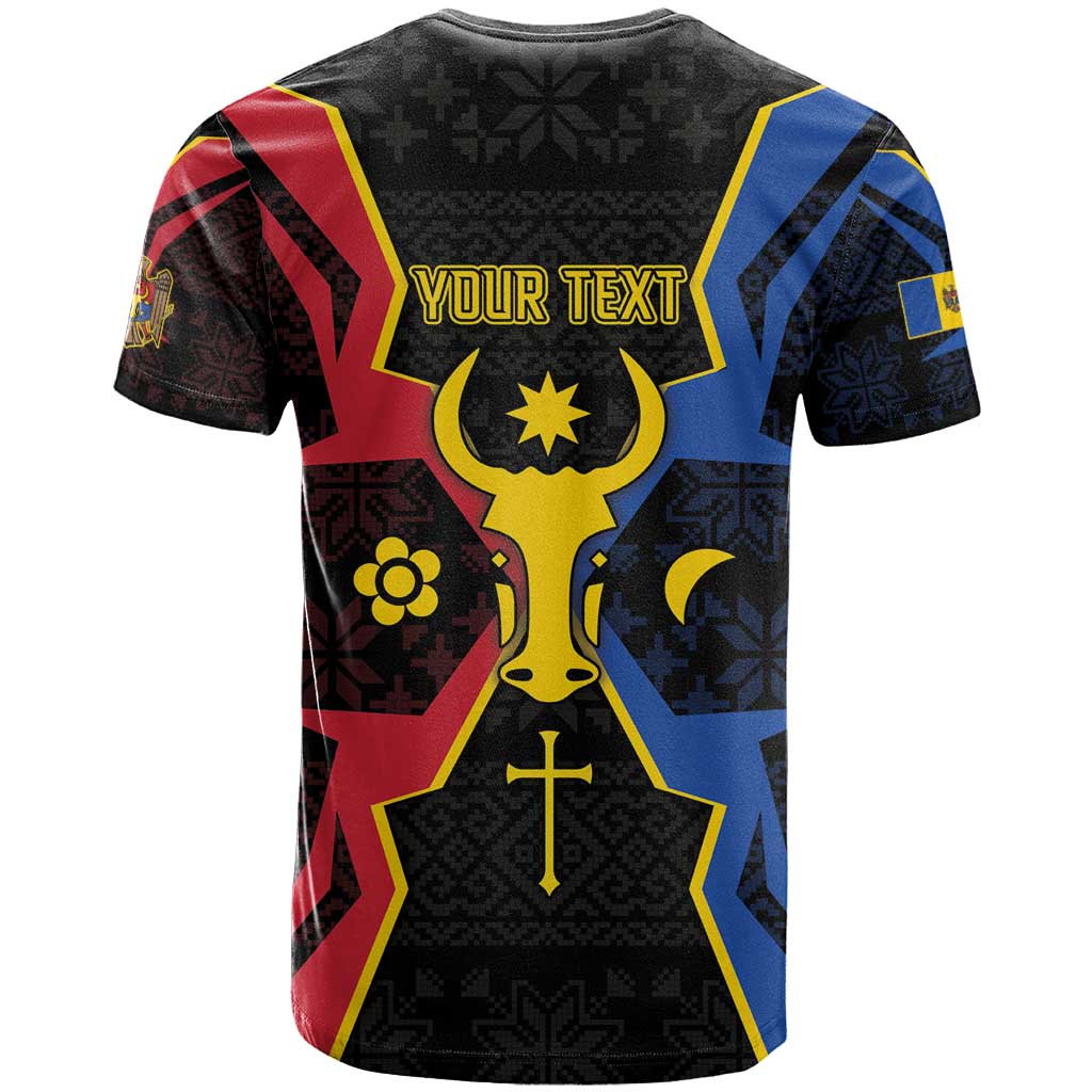 Personalized Moldova T Shirt The Aurochs Symbol With Patterns - Wonder Print Shop