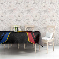 Moldova Tablecloth The Aurochs Symbol With Patterns - Wonder Print Shop