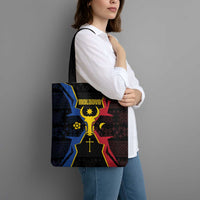 Moldova Tote Bag The Aurochs Symbol With Patterns - Wonder Print Shop