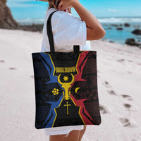 Moldova Tote Bag The Aurochs Symbol With Patterns - Wonder Print Shop
