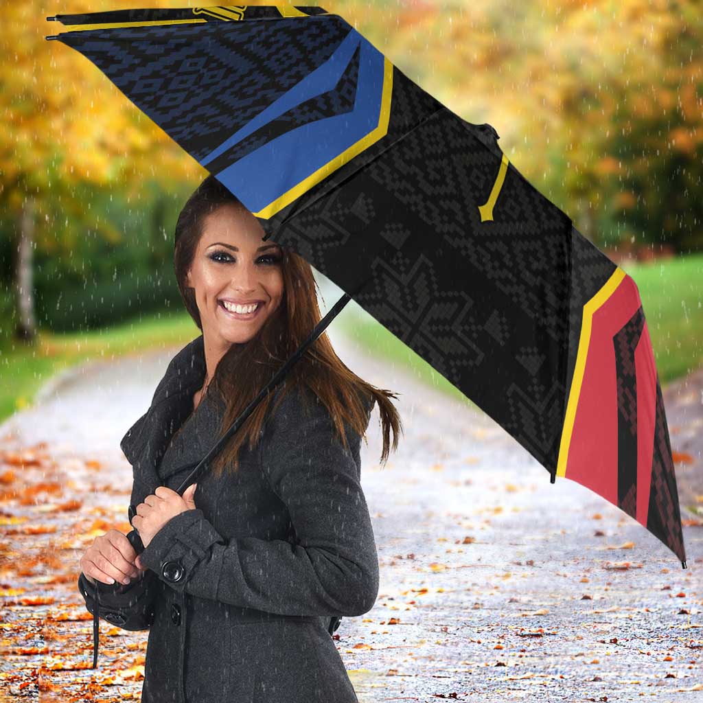 Moldova Umbrella The Aurochs Symbol With Patterns - Wonder Print Shop