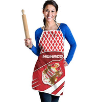 Monaco Apron Coat Of Arms Unique Style - Wonder Print Shop