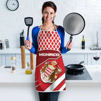 Monaco Apron Coat Of Arms Unique Style - Wonder Print Shop