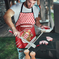 Monaco Apron Coat Of Arms Unique Style - Wonder Print Shop