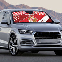 Monaco Auto Sun Shade Coat Of Arms Unique Style - Wonder Print Shop
