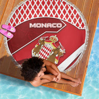 Monaco Beach Blanket Coat Of Arms Unique Style - Wonder Print Shop