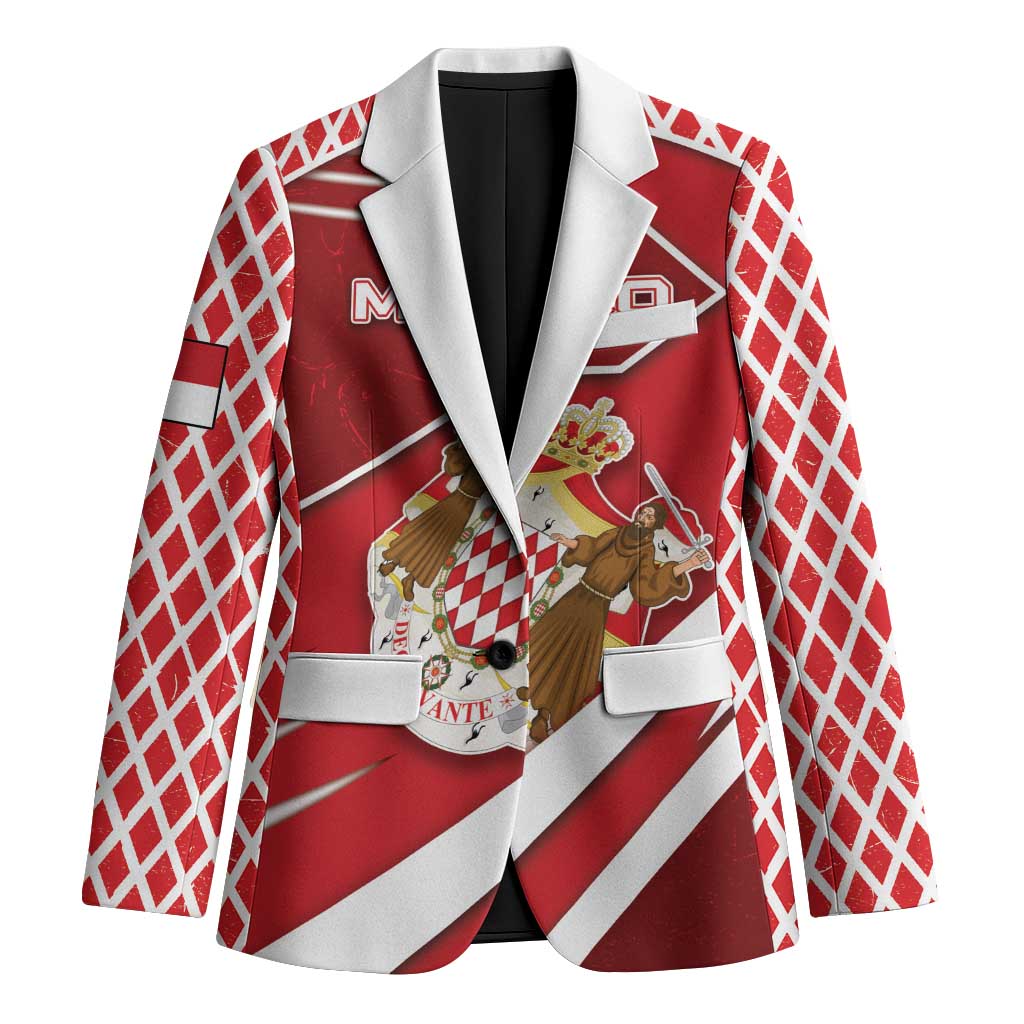 Personalized Monaco Blazer Coat Of Arms Unique Style - Wonder Print Shop