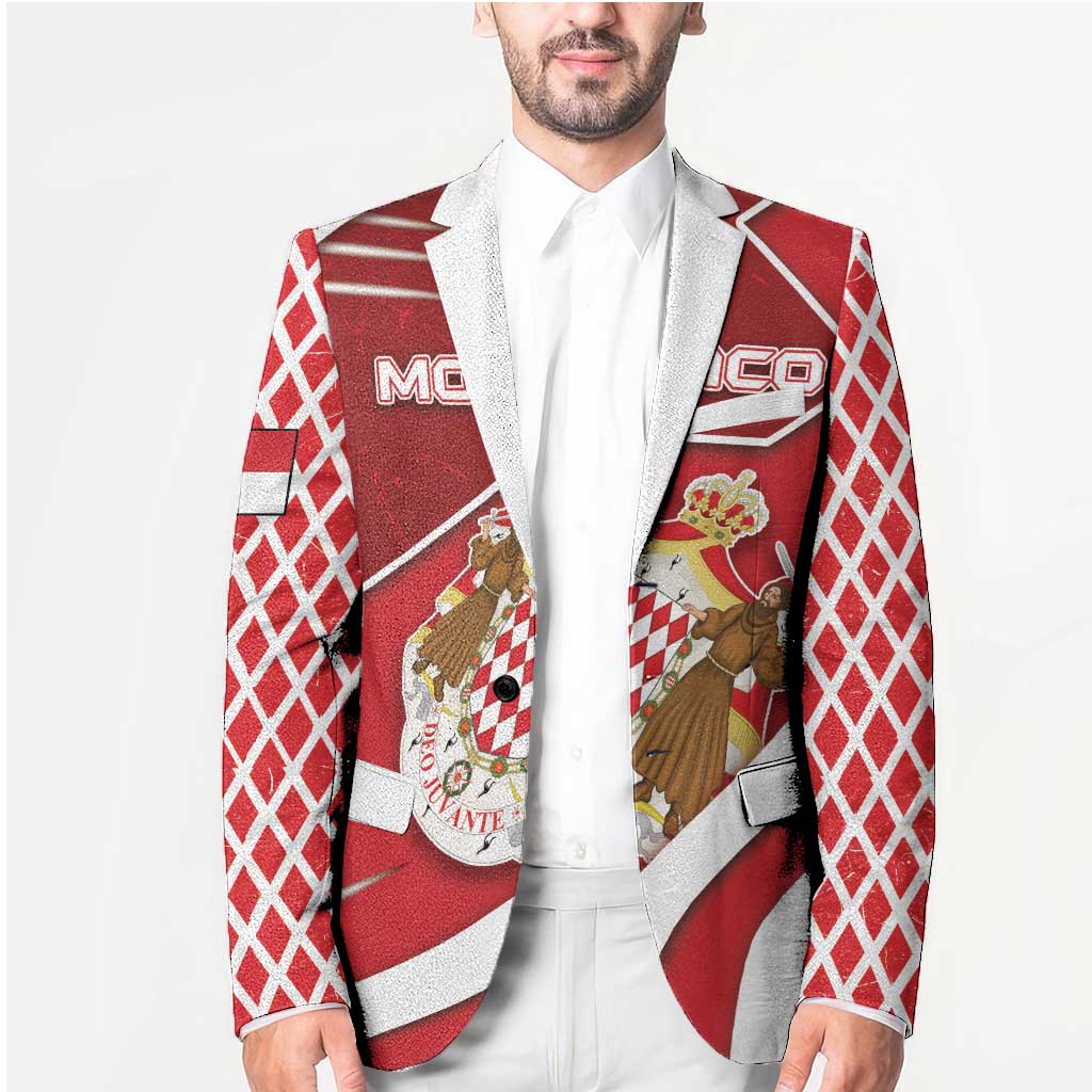 Personalized Monaco Blazer Coat Of Arms Unique Style - Wonder Print Shop