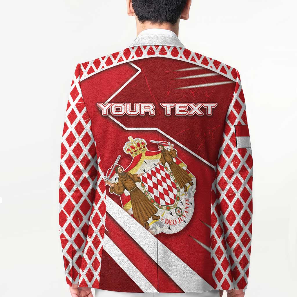Personalized Monaco Blazer Coat Of Arms Unique Style - Wonder Print Shop