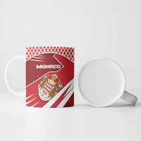 Personalized Monaco Ceramic Mug Coat Of Arms Unique Style - Wonder Print Shop