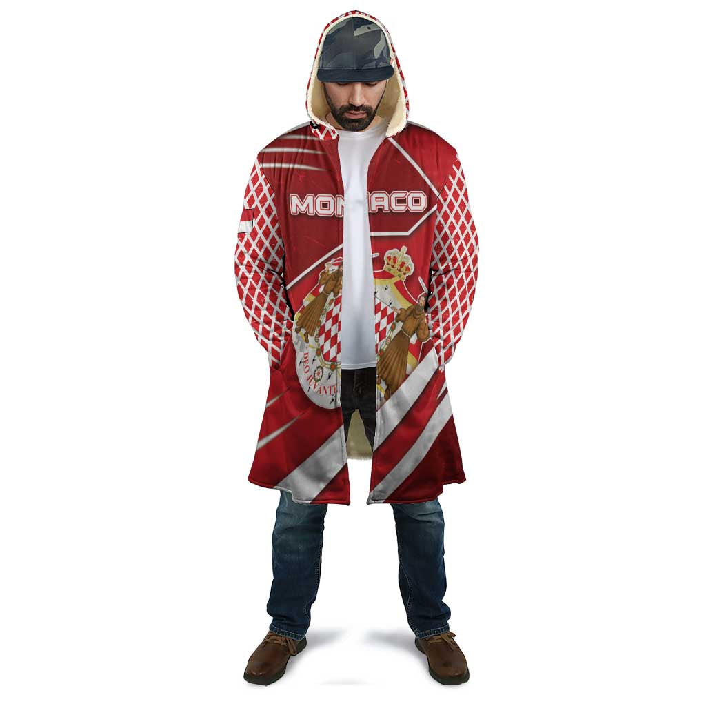 Personalized Monaco Cloak Coat Of Arms Unique Style - Wonder Print Shop