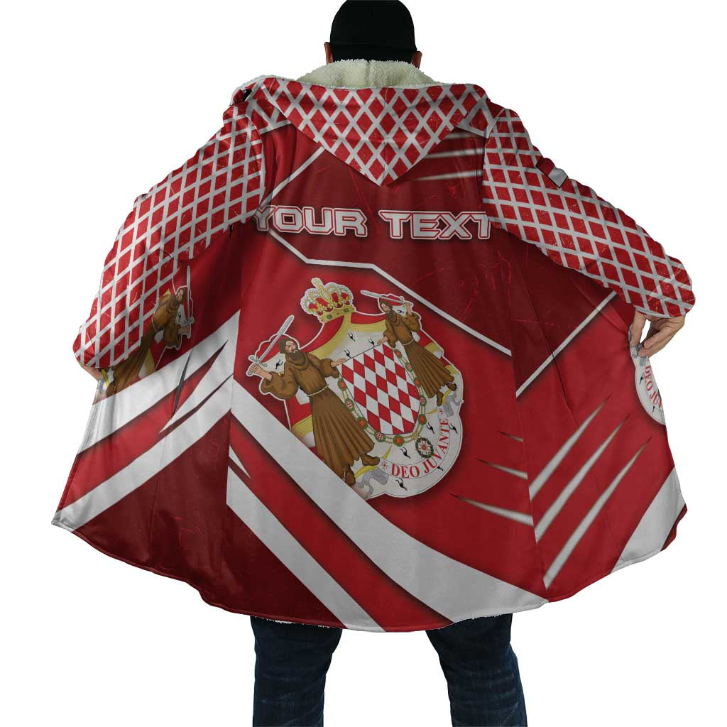 Personalized Monaco Cloak Coat Of Arms Unique Style - Wonder Print Shop