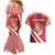 Personalized Monaco Couples Matching Mermaid Dress and Hawaiian Shirt Coat Of Arms Unique Style - Wonder Print Shop