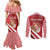 Personalized Monaco Couples Matching Mermaid Dress and Long Sleeve Button Shirt Coat Of Arms Unique Style - Wonder Print Shop