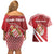 Personalized Monaco Couples Matching Off Shoulder Short Dress and Hawaiian Shirt Coat Of Arms Unique Style - Wonder Print Shop