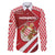 Personalized Monaco Family Matching Long Sleeve Bodycon Dress and Hawaiian Shirt Coat Of Arms Unique Style - Wonder Print Shop