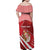Personalized Monaco Family Matching Off Shoulder Maxi Dress and Hawaiian Shirt Coat Of Arms Unique Style - Wonder Print Shop