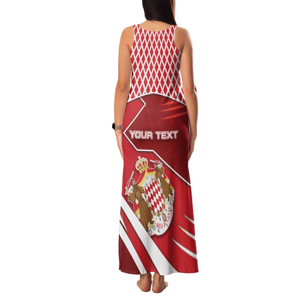 Personalized Monaco Family Matching Tank Maxi Dress and Hawaiian Shirt Coat Of Arms Unique Style - Wonder Print Shop